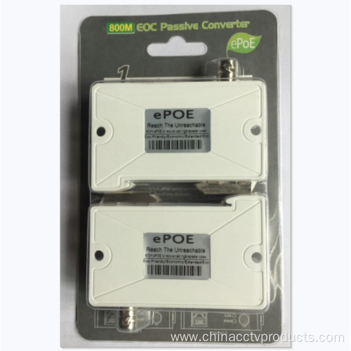 1CH Single POE Video Extender over Coaxial Cable